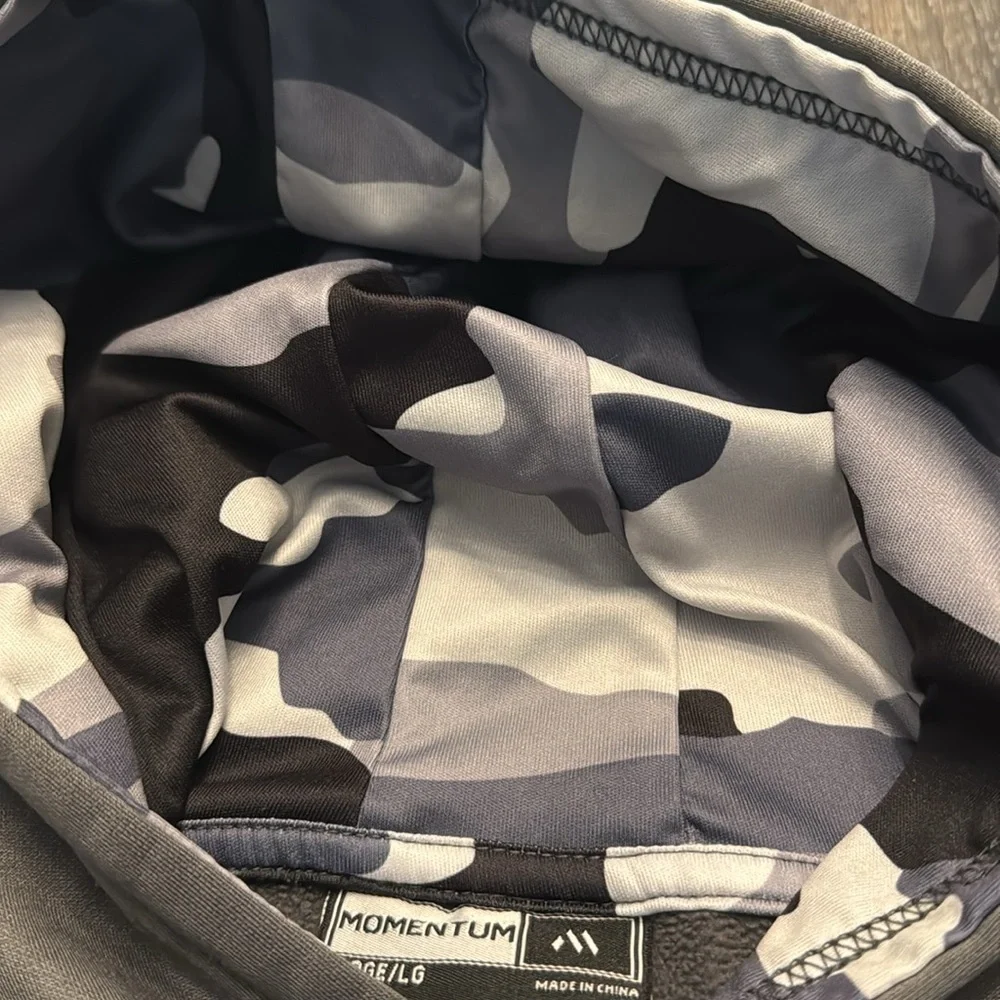 OUTER BANKS GRAY HOODIE SIZE YOUTH LARGE